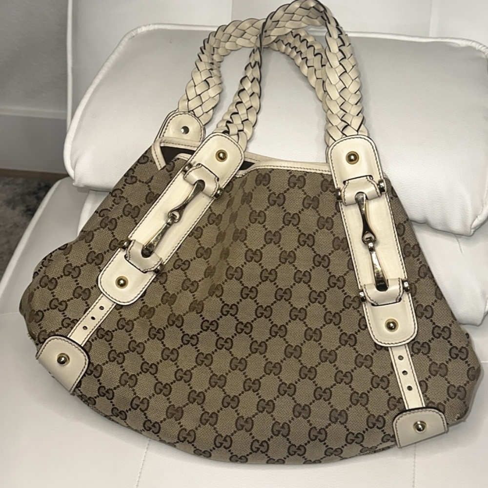 Gucci Monogram Small Pelham Shoulder Bag
